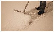 Schnee räumen